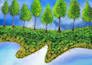 design a cinematic paradise and grounded environment for your story